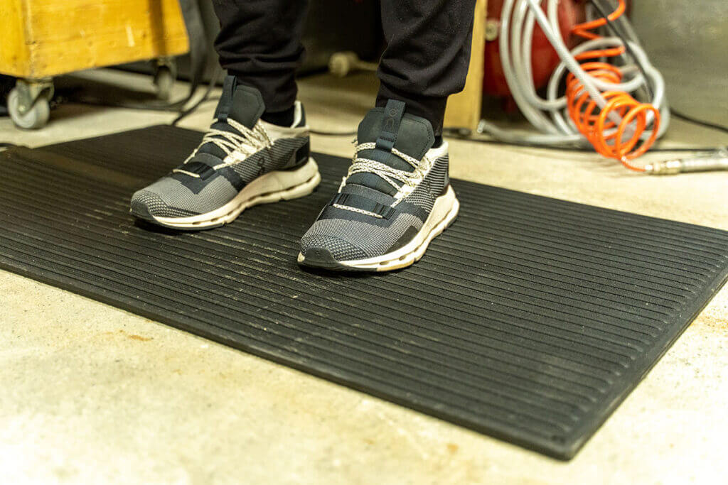 Heizmatte-in-der-Werkstatt